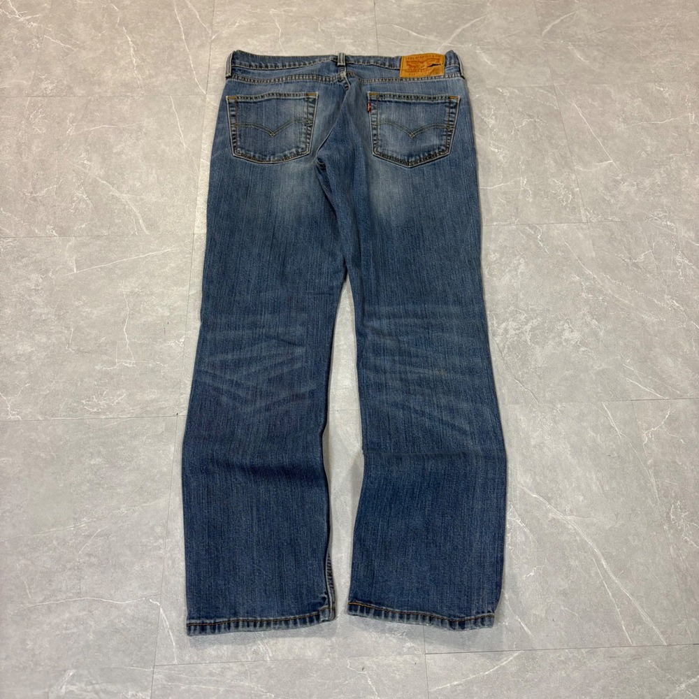 Levis 511 Slim Fit Jeans Mens 34x30 Medium Wash Blue Denim 4519
